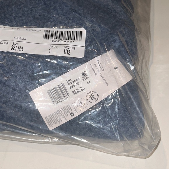 Lightweight Fleece Robe - Picture 4 of 6